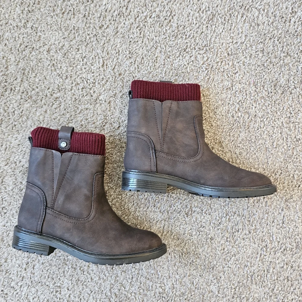 Tommy Hilfiger Sweater Cuff Rugby 2 Boots Size 8.5 - Picture 7 of 7
